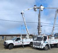 Avanzan las obras de infraestructura eléctrica y alumbrado público en distintos sectores de Río Turbio