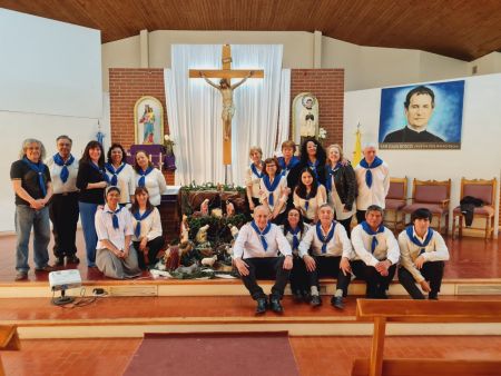 Coros de Río Gallegos unieron sus voces en Casa de Gobierno