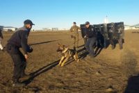 Capacitación de Primeros Auxilios básicos y avanzados en curso de la División Canes