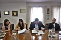 Seguridad y el TSJ firmaron convenio para la implementación del Protocolo de Cadena de Custodia de Documentación