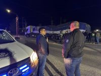 Control nocturno terminó con el secuestro de un camión con material de yacimientos