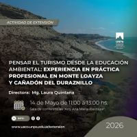 Invitan a una charla sobre turismo y Educación Ambiental en Caleta Olivia