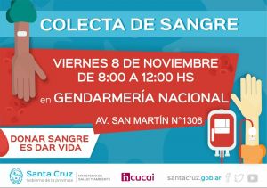 Nueva Campaña de Donación de Sangre en Gendarmería