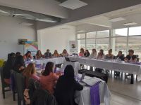 Se realizó la 3° sesión del Consejo Provincial de Mujeres, Géneros y Diversidad en Puerto Santa Cruz