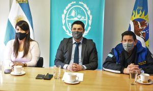 Seguridad firmó convenios con la compañía de telecomunicaciones Telefónica