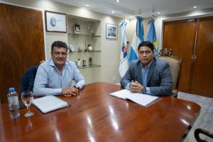 El encuentro se concretó en Casa de Gobierno. 