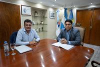 El encuentro se concretó en Casa de Gobierno. 