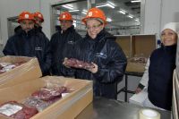 Alicia destacó la comercialización de la carne de guanaco a todo el país