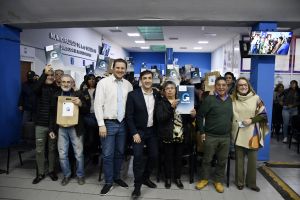 Alicia participó del acto de adjudicación de tierras fiscales a vecinos y vecinas de Río Gallegos