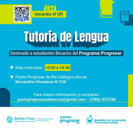 Educación llevará adelante “Tutoría de Lengua”