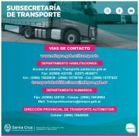 Las habilitaciones de Transporte ya pueden tramitarse online