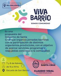“Viva Barrio: Somos Comunidad”, una propuesta integral del Gobierno de Santa Cruz llega al barrio San Benito