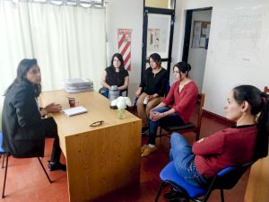 Trabajo profundiza líneas de acción en el interior