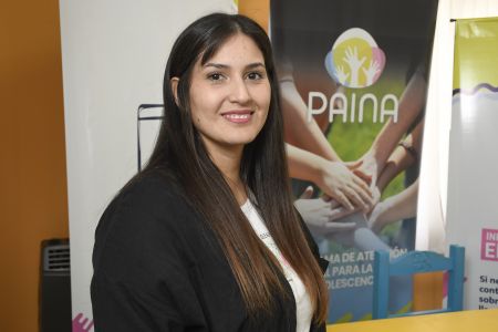 La directora Provincial de Promoción de Derechos de Niñez y Adolescencia, Daniela Gallardo.