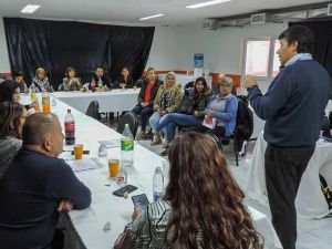 Encuentro de directores de desarrollo comunitario de las locialidades del norte de la provincia