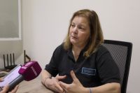 La subsecretaria de Agencia Provincial de Seguridad Vial, María Sanz.