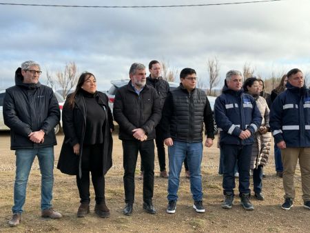 Claudio Vidal en Puerto San Julián: “La obra se comienza y se termina en beneficio de la sociedad”