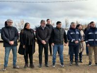 Claudio Vidal en Puerto San Julián: “La obra se comienza y se termina en beneficio de la sociedad”