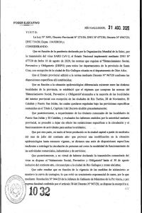 Nuevo decreto: ASPO para Río Gallegos y DISPO para el resto de las localidades