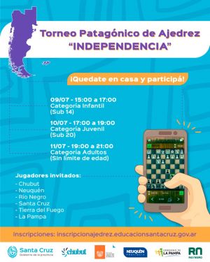 El Torneo Patagónico de Ajedrez “Independencia” comienza el 9 de julio