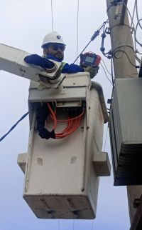 Continuidad de trabajos eléctricos y de saneamiento tras el temporal