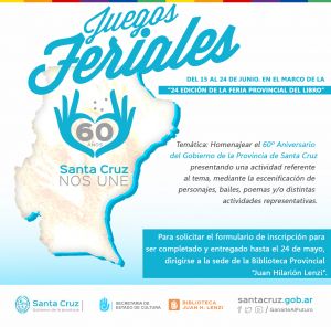 Invitan a escuelas a participar de “Juegos Feriales”