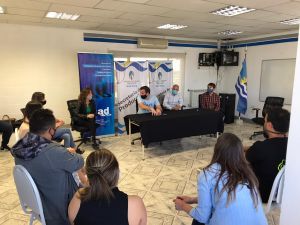 Continúa la agenda de autoridades provinciales en Caleta Olivia
