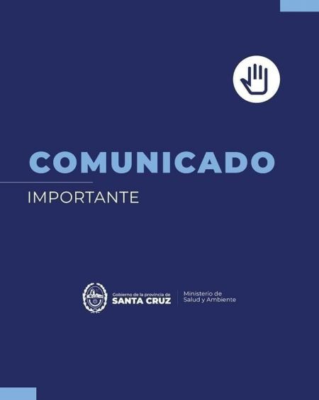 Comunicado del Ministerio de Salud y Ambiente