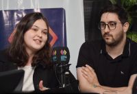 El subsecretario de Salud Mental de la provincia, Mariano Rodas, y la directora provincial de Abordaje de Conductas Suicidas y Autolesivas, Lucrecia Molina.