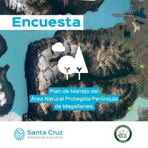 Convocan a participar de la encuesta sobre el Plan de Manejo Península de Magallanes