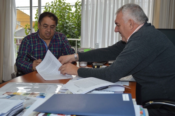Educación firmó convenio de mantenimiento con Pico Truncado