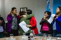 Se fortalece el quehacer productivo con equipamiento para 21 emprendedorxs santacruceñxs