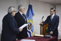 Toma de juramento en el TSJ. Fotos Subsecretaría de Producción y Contenidos.