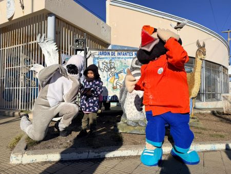 El Consejo Agrario realiza actividades con su mascota El Macá Tobiano.