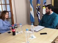 Rocío García se reunió con todos los concejales de Perito Moreno