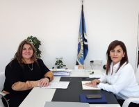 La presidenta del Consejo de Educación recibió a la intendenta de Gobernador Gregores