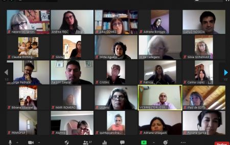 Educación Secundaria realizó reuniones virtuales con equipos docentes, estudiantes y padres