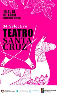 Lanzarán oficialmente el 34° Selectivo de Teatro Santa Cruz-edición virtual