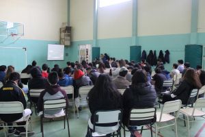 Salud realizó una charla de prevención para jóvenes