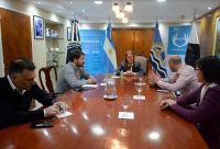 Alicia se reunió con el intendente de Río Turbio