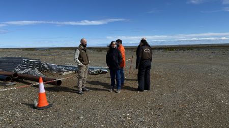 El Consejo Agrario Provincial trabaja en conjunto con Enap Sipetrol Argentina en la remediación de la reserva