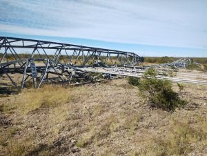 Sabotaje en la línea de alta tensión fue la causa del corte de energía en Santa Cruz