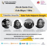 Mañana es el Día de Santa Cruz en la 47ª Feria Internacional del Libro de Buenos Aires
