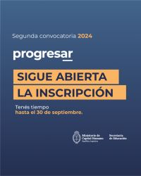 Hasta el 30 de septiembre está abierta la convocatoria a las Becas Progresar