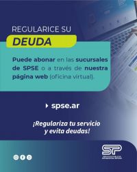 SPSE brinda información para regularizar deudas y mantener sus facturas al día