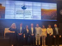 Iris Rasgido en Encuentro Nacional de Educación Agropecuaria.