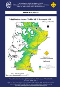 Fin de semana con nieblas y heladas: se recomienda extremar medidas de precaución