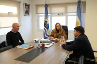 Ricci recibió al diputado Luis Gallardo y avanzan en una agenda conjunta