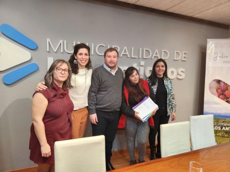 El Ministerio de Igualdad presentó el programa de gestión menstrual en Los Antiguos