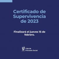El 15 de febrero vence el plazo para presentar el certificado de supervivencia 2023